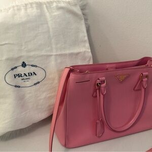 Prada Pink Leather Women's Bag